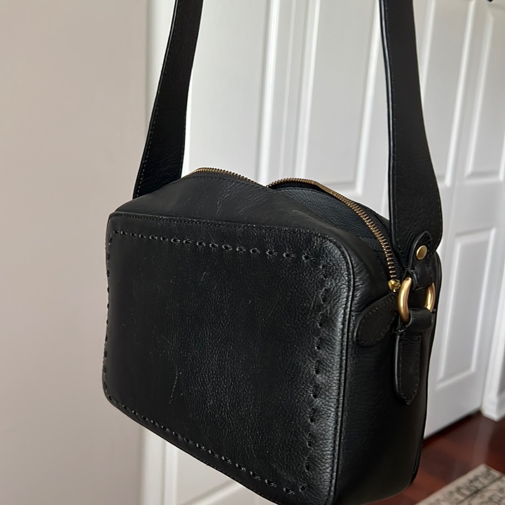 Camera bag real leather
